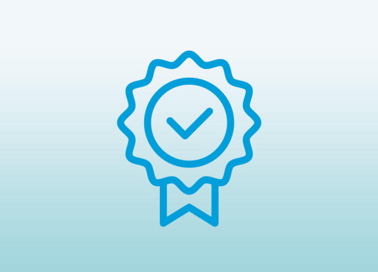 Accomplished medal illustration